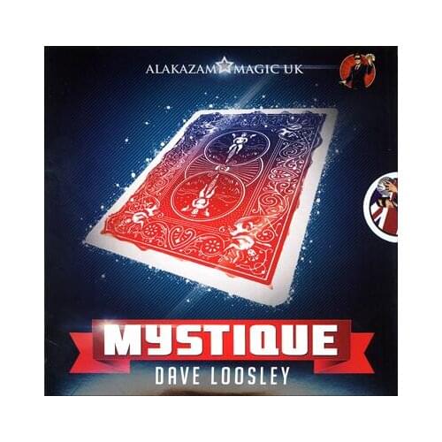 Mystique Color Changing Deck (DVD and Gimmicks),Card Magic Trick Street Magic Props,Illusion,Close up,Fun,Toys