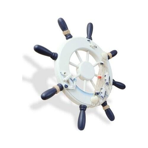 New European style decor Steering wheel Originality of rudder hanging rudder wall of the bars living room wall pendant