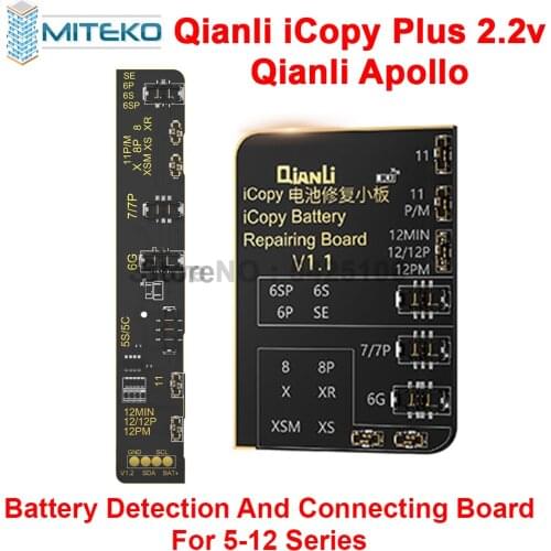 Qianli iCopy Plus 2.1v And Apollo Programmer Only Battery Board with All Series of Flex Support For 11 12