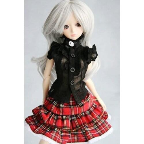 [wamami] 80# Black Shirt 1/4 MSD BJD Gril Dollfie