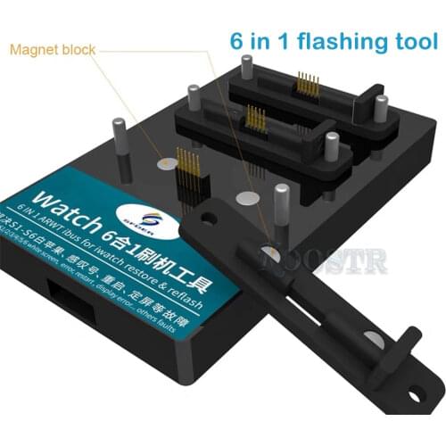 Apple Watch Firmware Restore Fixture For S1 S2 S3 S4 S5 S6 As AWRT Adapter Restore Tool Assisant For iCloud ID Problem