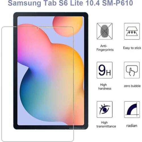 Tablet Tempered Glass Screen Protector for Samsung Galaxy Tab S6 Lite P610/P615 10.4 inch 2020 Screen For SM-P610 SM-P615