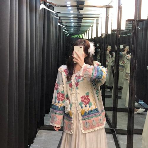 2020 New Summer Women Single Breasted Korean Knitted Cardigans Female Korean Fashion Loose Casual Coats Lazy Wind Sweaters W83