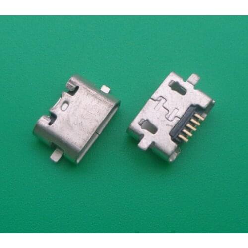 10pcs Micro USB SMD DIP Charging Port Connector Plug Jack Socket 5PIN Repair Parts Replacement For Huawei