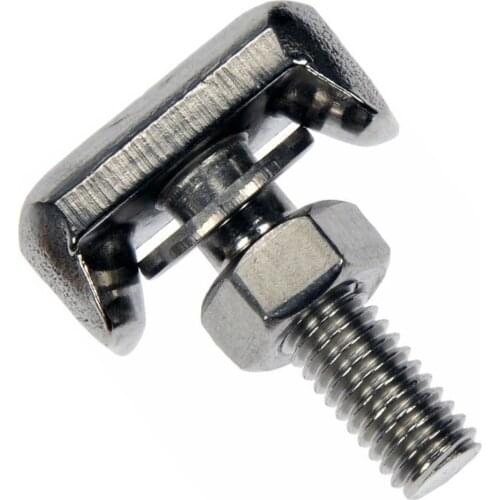 2*Battery Cable Terminal Connectors Car T-Bolt Replace 19116852 Stainless Steel Nut Washer Auto Replacement Parts Kit