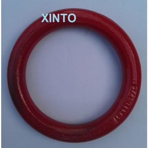 9--20Ton round ring lifting rigging hardware forged alloy steel chain sling connector connecting,boat part,marine hardware