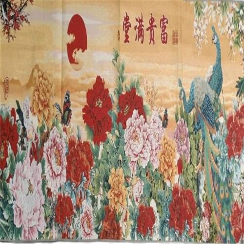 Rich and noble Thangka living room study decoration embroidery