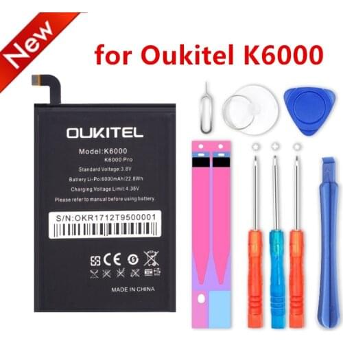 Аккумуляторы для телефонов Oukitel K6000 Pro Chensuper China At AliExpress