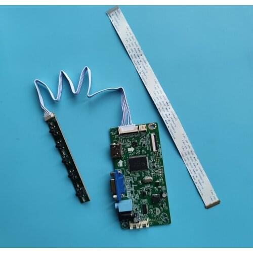 For LTN156AT40-D01 15.6" Controller board SCREEN display KIT VGA EDP LED 1366×768 monitor DRIVER LCD 40pin