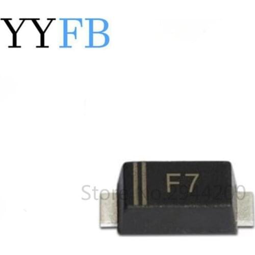 FR107W F7 Patch Fast Recovery Rectifier Diodes SOD123 1206