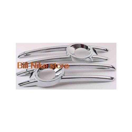 Chrome Plated ABS Front Rear Fog Light Cover Frame Auto Trim Car Styling Accessories For 2013-2015 Audi Q3