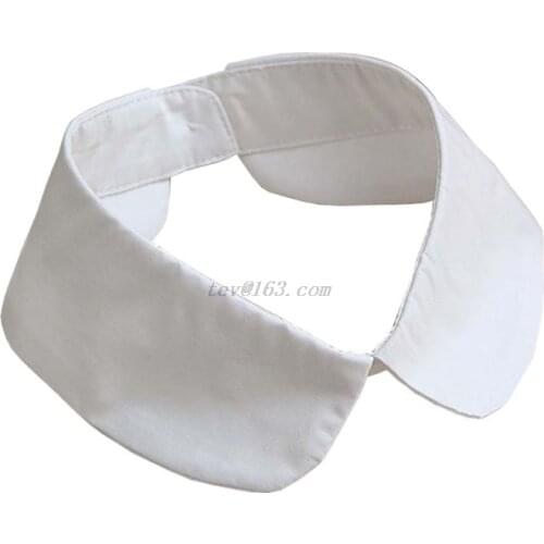 Classic Collar Shirt Fake Collar Tie Vintage Detachable Collar False Collar Lapel Blouse Top Women/Men Clothes Accessories