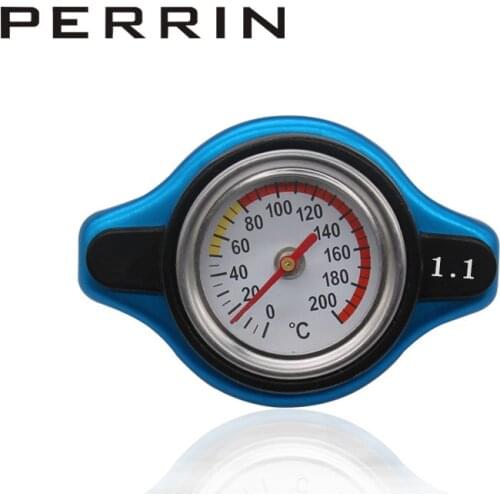 RACING Thermost Radiator Cap COVER + Water Temp gauge 0.9 BAR Cover For Mazda/Nissan/Ford