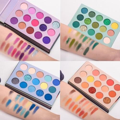 60 Color Matte Eye Shadow Pallete Makeup Glitter Pigment Cosmetic Highlight Eyeshadow Palette Make Up Waterproof Cosmetics