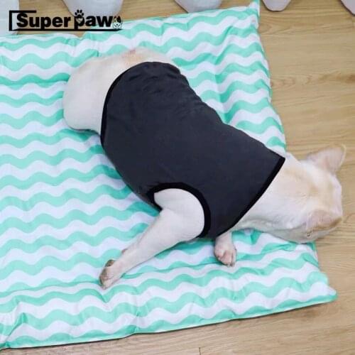 Fashion Pet Dog Summer Vest T-shirt For Small Medium Dogs French Bulldog Pomeranian Clothes Clothing Pug Dropshipping LAC28