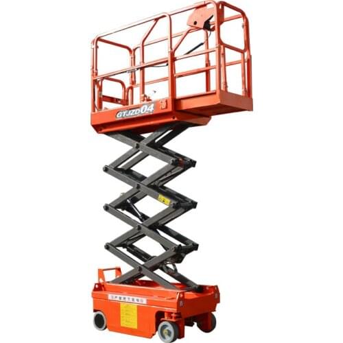 Qiyun 3meters Lifting Height 240 Kg Load with 600 mm Extended Platform Hydraulic Mini Self-Propelled Scissor Lift With ODM/OEM