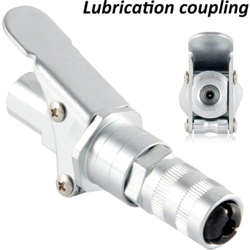 1/8 NPT Fitting Grease Gun Coupler Grease Gun Adapter High Pressure Labor Saving Oil Injection Nozzle Butter Nozzle Gun Head