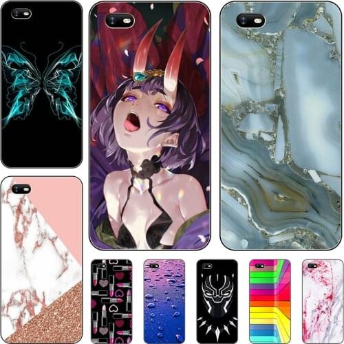 Silicone Cover For OPPO A1K CPH1923 A 1K OPPOA1K 6.1" Realme C2 Case Soft TPU Protective Phone Back Case Cartoon Flowers