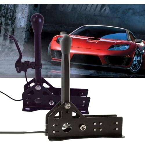 Simulator USB Hand Brake PC Drift Racing Games SRS Sequential Shifter Gearshift SIM For Logitech G25 G27 G29 T300 T500 FANATEC