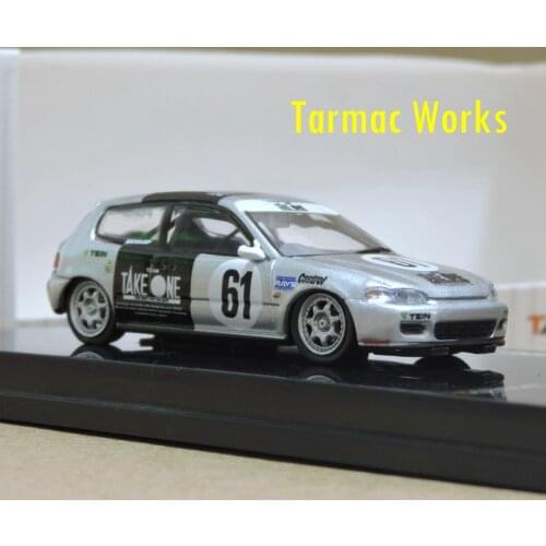 Tarmac Works 1:64 Honda civic type Collection Metal Die-cast Simulation Model Cars Toys