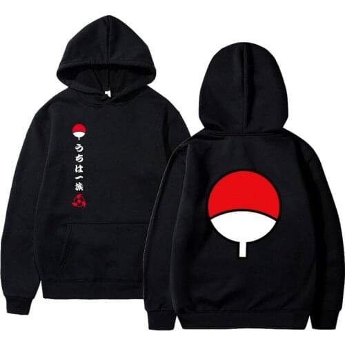 Anime Akatsuki Cloud Symbols Print Men Hoodies Sweatshirt Japanese Streetwear Hoodie Men Women Oversized Sweatshirt Pullover