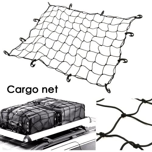 Universal Car Trunk Net Elastic Luggage Net Cargo Organizer Storage Nylon Stretchable Car Interior Mesh Network Pocket car stuff