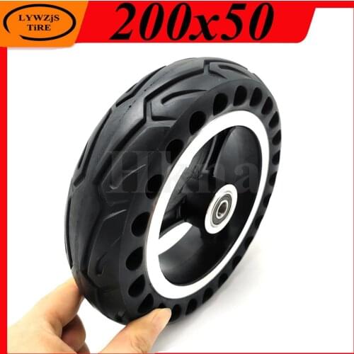 High Quality 200x50 Solid Tyre 8 Inch Explosion Proof Solid Tire for Electric Scooter Ruima Mini 4 PRO Parts