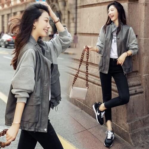 European Fashion Trend Comfortable Short Jacket Casual 2020 Spring Sutumn Long-sleeved Elegant Temperament Women Jacket W23