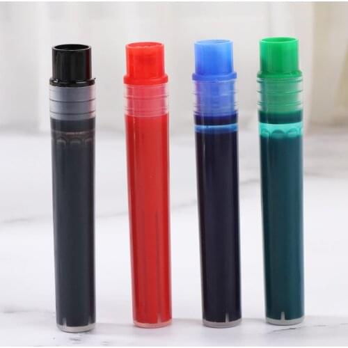 10pcs Replacement Refills for Whiteboard Marker Pen White Board Dry-Erase Pens School Supplies Stationery Nov.8