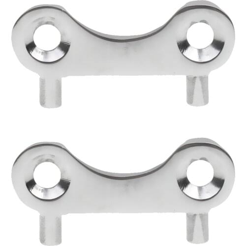 2pcs Marine Boat Yacht Diesel Gas Fuel Tank Filler Spare Key Replacement Key Plate Tool