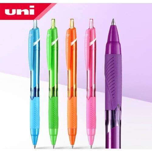 8Pcs Japan UNI Jetstream series color ballpoint pen SXN-150C student notes 0.5mm / 0.7mm special medium oil pen writing smooth