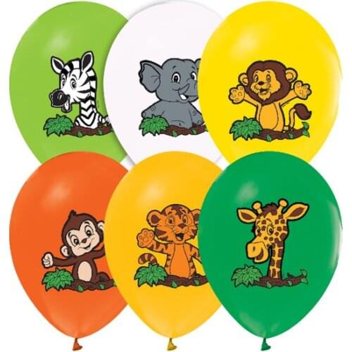 Balonevi Safari Balloon 5 Pcs party material