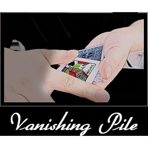 ShinLim Vanishing Pile Magic Tricks Playing Card Disappear Deck Magician Close Up Street Illusion Gimmick Mentalism Magia Props