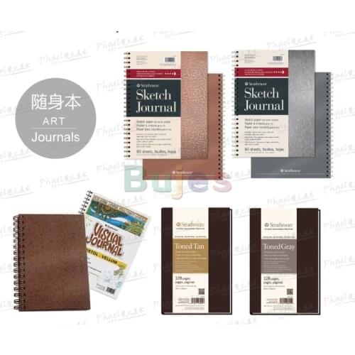 American Strathmore Drawing Notebooks Warm brown/cold gray, sketch color lead,portable notebook,sketchbook,sketch art supplies
