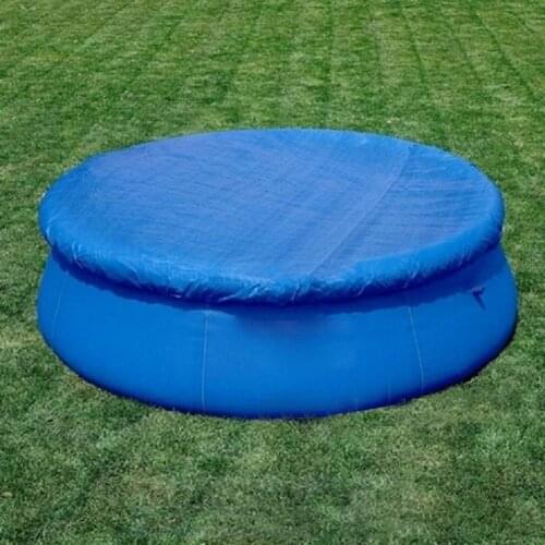 NEW Swimming Pool Cover 183CM Blue Cloth Round Mat Family Garden Rainproof Dust Cover UV Resistant Mat Home Pool Accessories