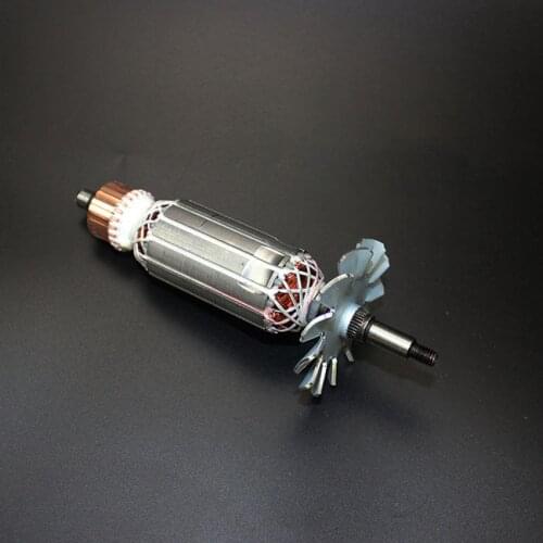 Angle Grinder Rotor Parts Armature Motor Engine Rotor Replacement Copper Core Stator Bearing Accessories
