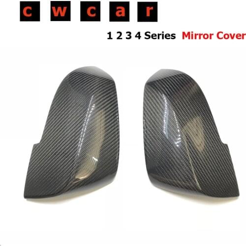 For BMW F30 F32 F33 F20 F22 F23 F36 X1 Carbon Fiber Mirror Cover Replacement Mirror Cover