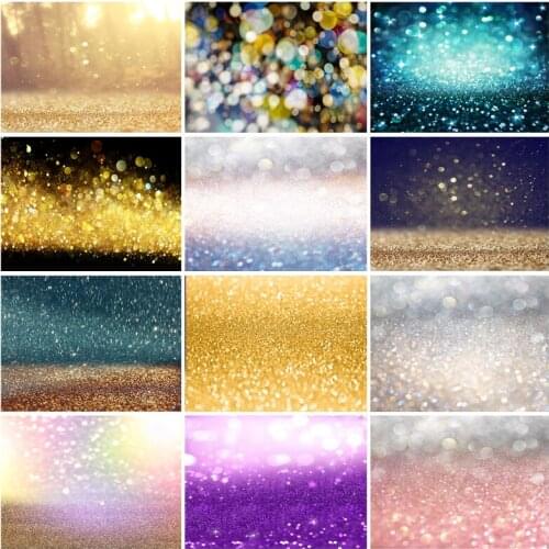 Fantasy Glitter Star Polka Dot Light Bokeh Photography Backdrop Wedding Birthday Party Baby Child Photo Background 210330TGZ-06