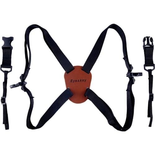 X-Shaped Harness Strap Elastic Durable Shoulder Straps Optics Accessories For Binocular / Camera Adjustable Binoculars Carrier