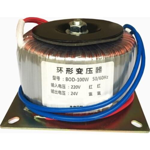 Ring transformer 100W 220V to Double 12V 12V-0-12V 4A BOD-100VA 4.17A