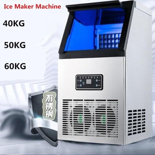 Commercial Automatic Electric Ice Maker Portable Bullet Round Block Ice Cube Making Machine For Bar,Coffee Shop,Milk Tea Room