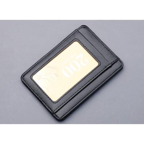 7 Slots Fashion PU Leather Men Credit Business Card ID Holders Solid Coin Wallet Portable Money Drivers License Key Clip Purse