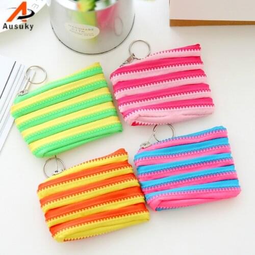 New cute cartoon lady wallet women small purse women wallets creative bag coin purse 40