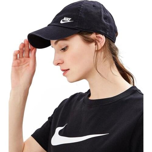 Original Nike AO8662-010 Heritage86 Women 'S Black Hat