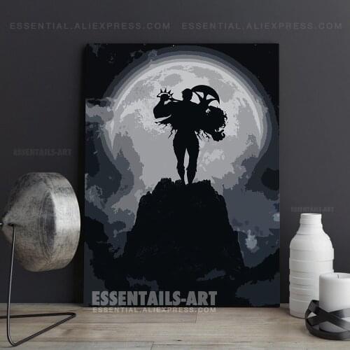 Escanor Lions Sin of Pride Poster Canvas Wall Art Painting Decor Pictures Bedroom Study Living Room Home Decoration Prints