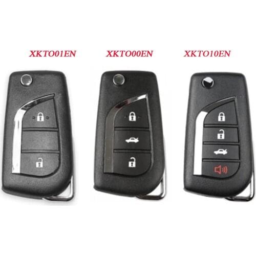 Xhorse Wire Remote XKTO00EN XKTO01EN Universal VVDI2 Car Key Remote for Xhorse VVDI Key Tool for T-oyota Style