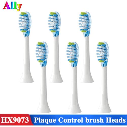 6pcs C3 Replacement Brush Heads For Philips Sonicare Electric Toothbrush DiamondClean HealthyWhite FlexCare HX9073 HX9043