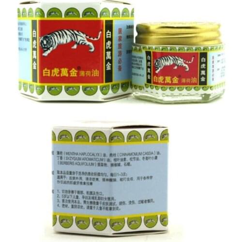 100% Originale Rosso Balsamo whiteTigre Unguento Della Tailandia Painkiller Unguento prurito Sollievo Dal Dolore Muscolare Ungue