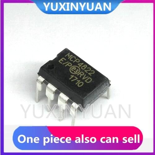 3PCS MCP4822E/P MCP4822E 4822 DIP8