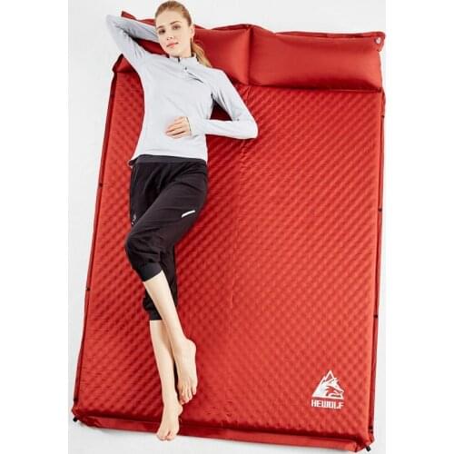 1 2 3 Person 5cm Automatic Inflatable Mattress Beach Cushion Picnic Pad Hking Car Back Rest Sex Sleeping Bed Outdoor Camping Mat